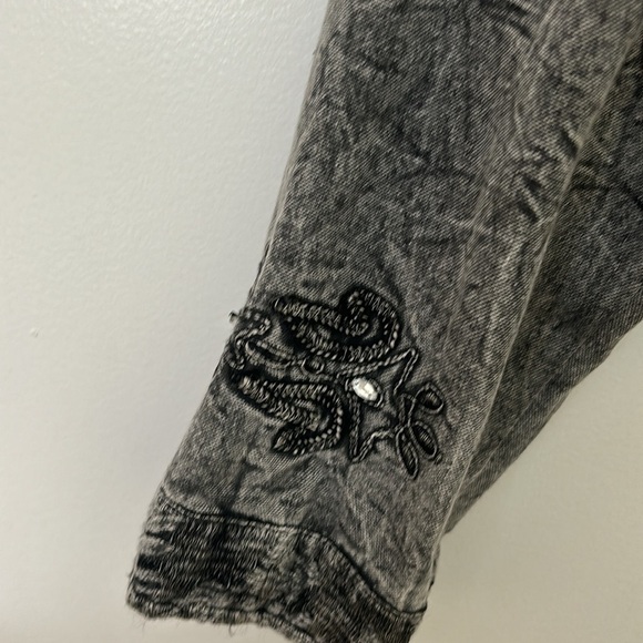 Flashback denim jacket with sparkle detail! - Picture 4 of 8